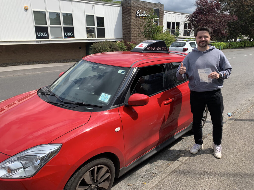 Calm and patient driving instructor in Leeds
